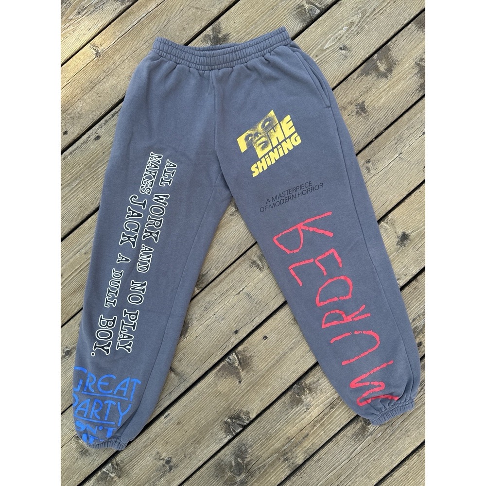 Dumbgood The Shining Sweatpants Horror Movie Kubrick Joggers XS